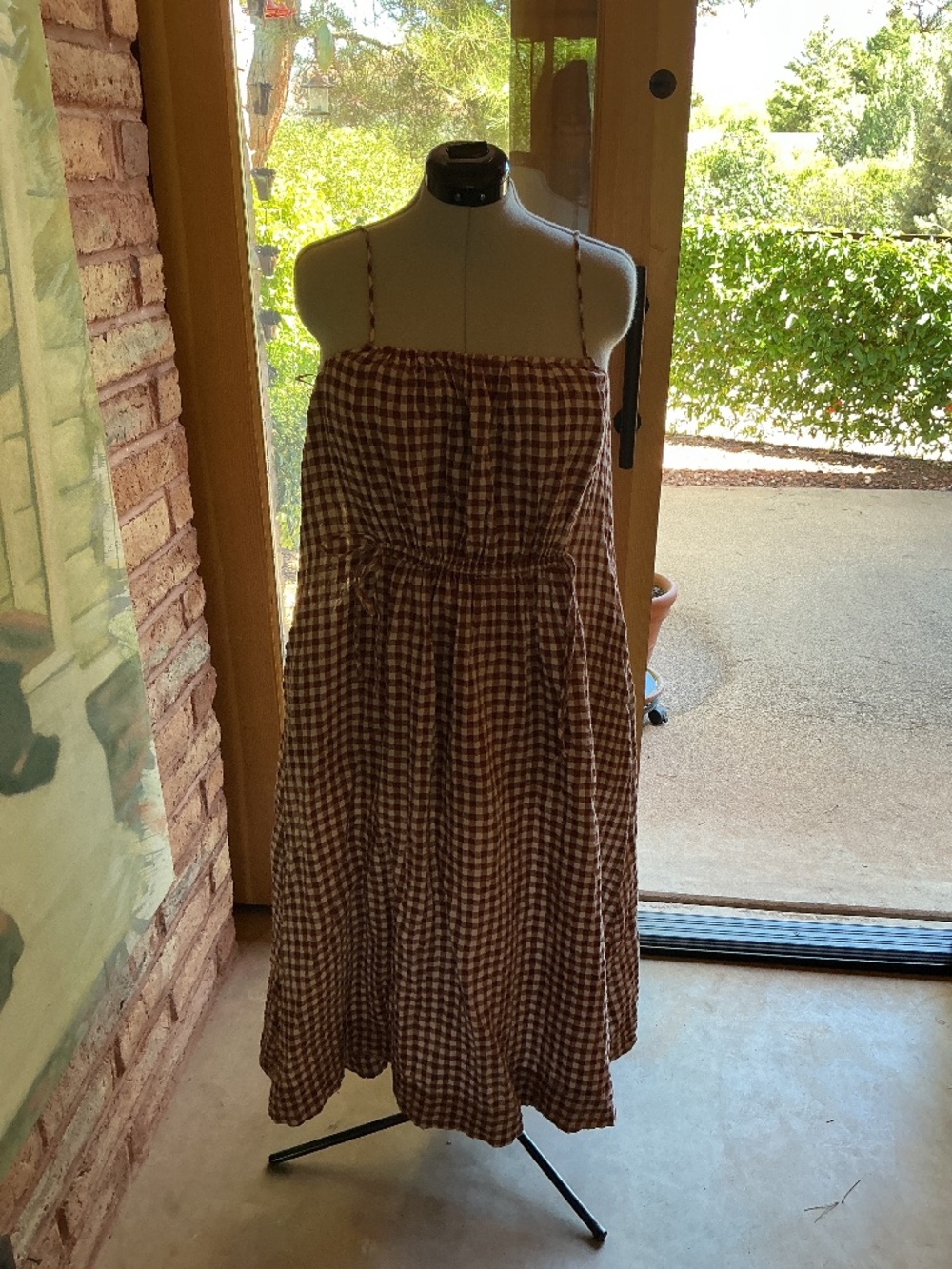 Amente Plaid Dress